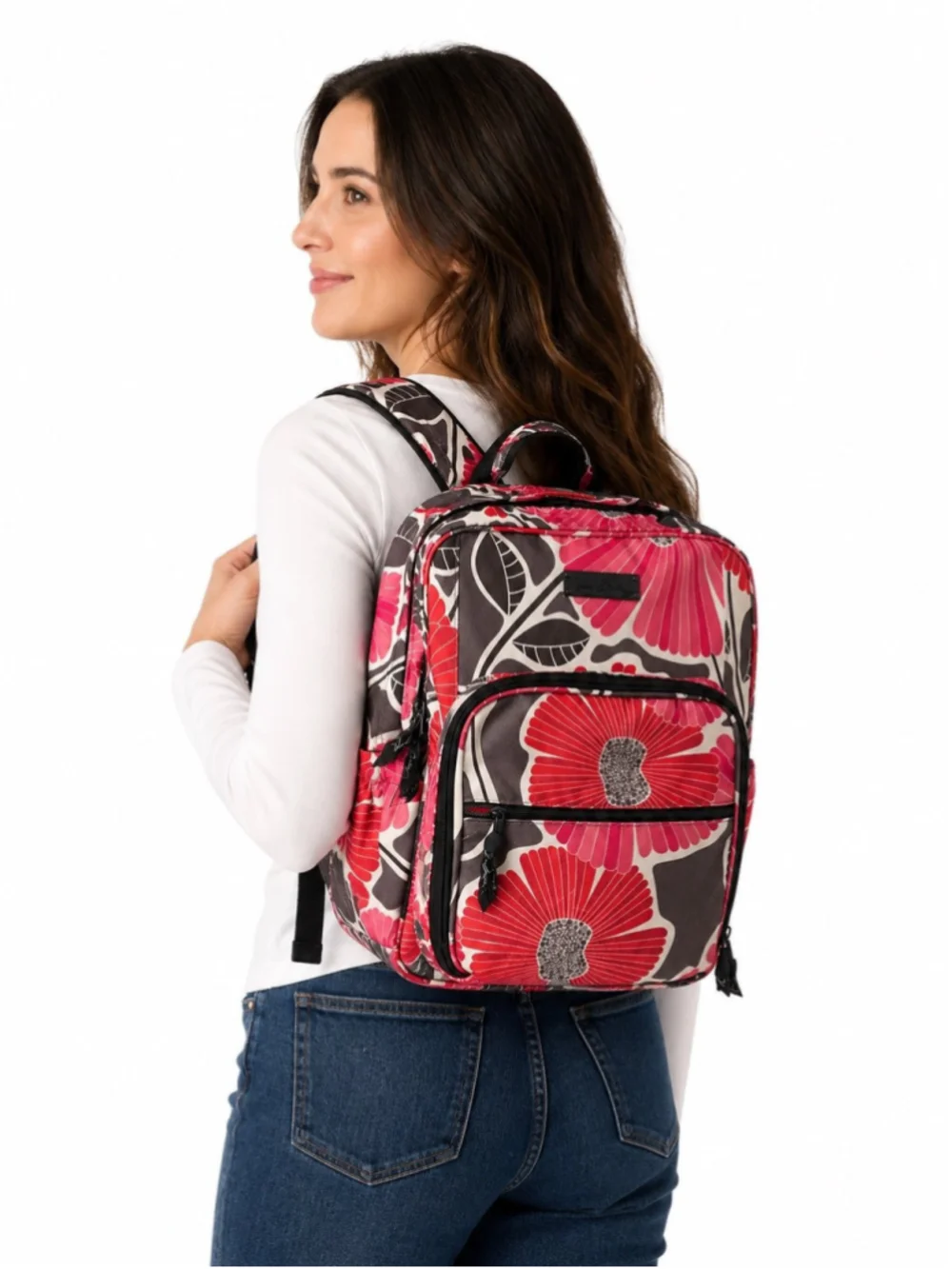 Vera Bradley Retired Cheery Blossoms Backpack